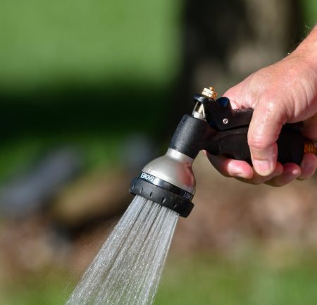 cleaning sprinklers and water nozzles